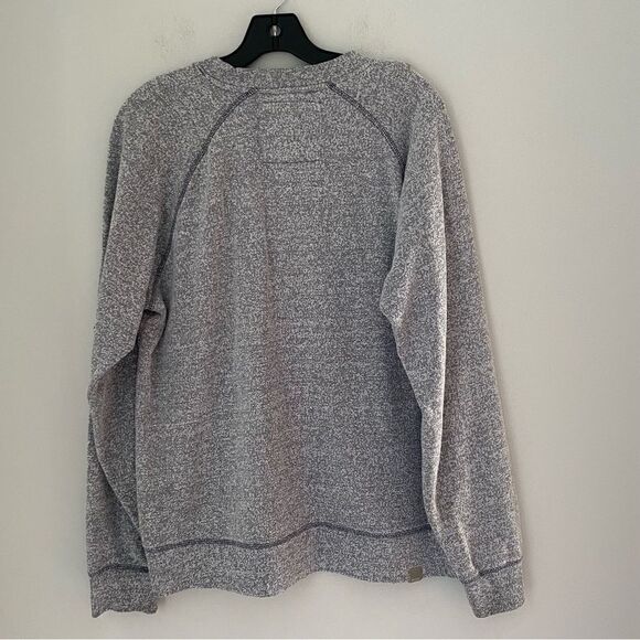Bench Women’s Crew Neck Long Sleeve Sweatshirt Heater Gray Size L - Picture 3 of 3